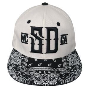 SD Dyse One Clothing Authentic Snapback Hat Multicolor One Size Paisley